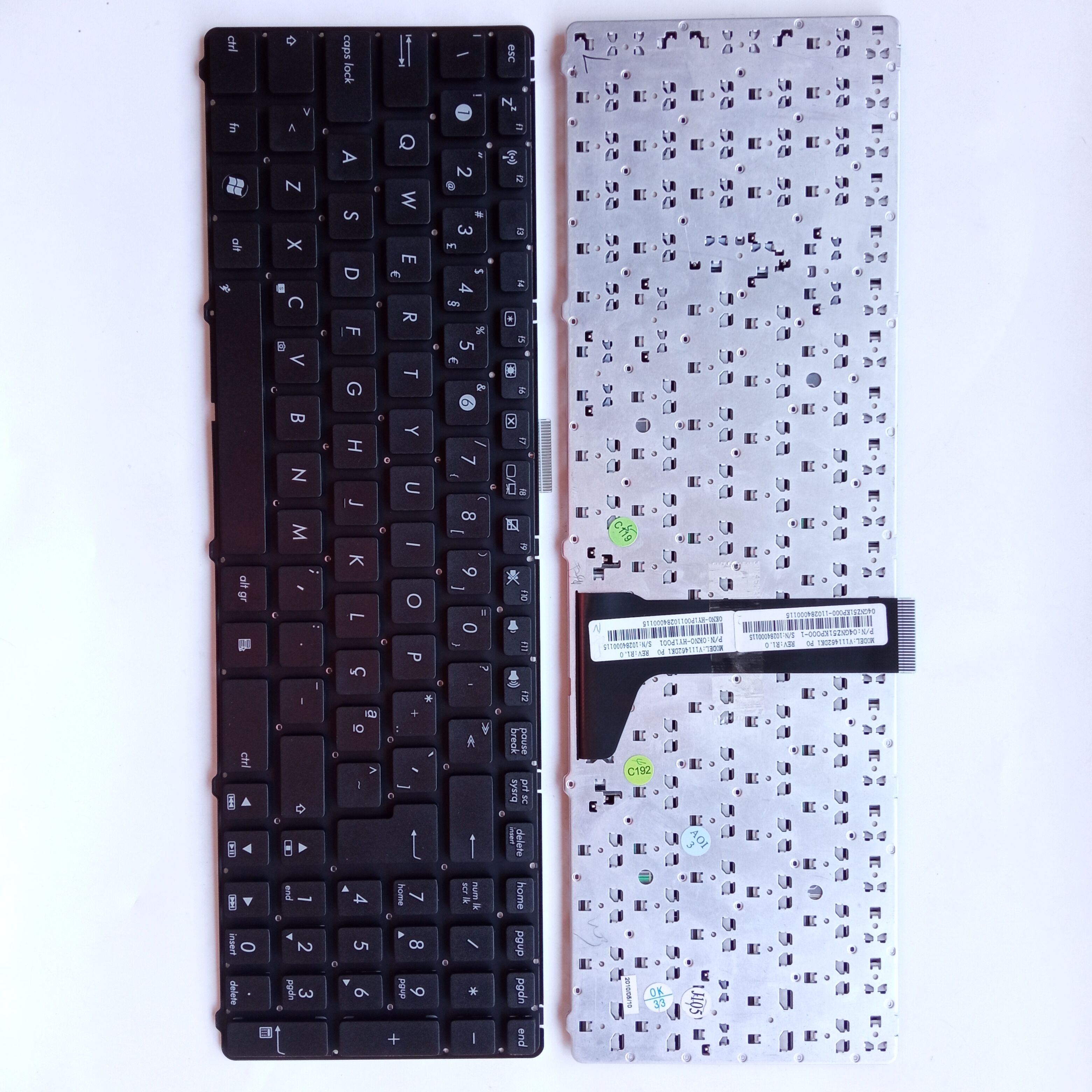 Picture of New Replacement Laptop Keyboard For ASUS U52/U56E BLACK PO Layout